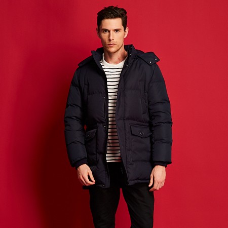 雅蘭仕2020新款羽絨服/男裝羽絨服/深寶藍(lán)