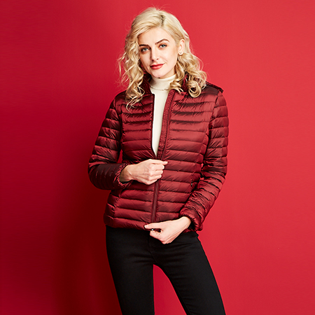 艾迪雅蘭仕新款羽絨服女冬保暖修身韓版短款